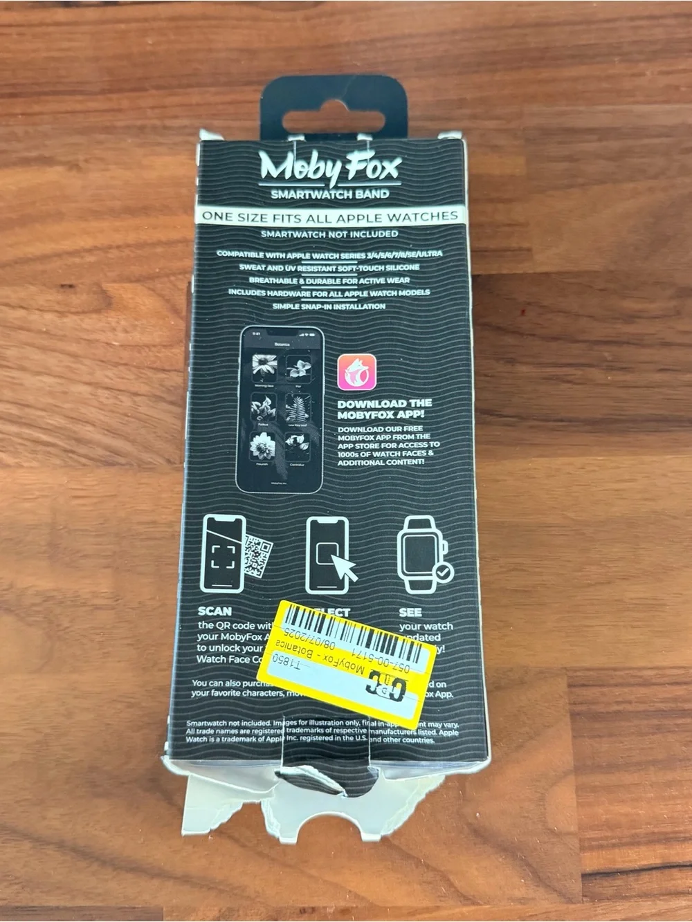 MOBY FOX Silicone Apple Watch Band